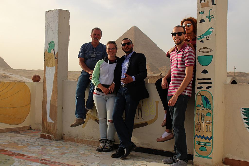 Pyramids Loft Homestay Kafret el-Gabal المظهر الخارجي الصورة