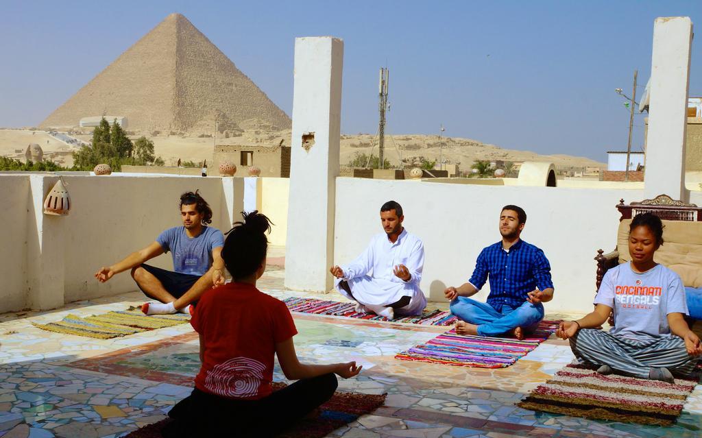 Pyramids Loft Homestay Kafret el-Gabal المظهر الخارجي الصورة