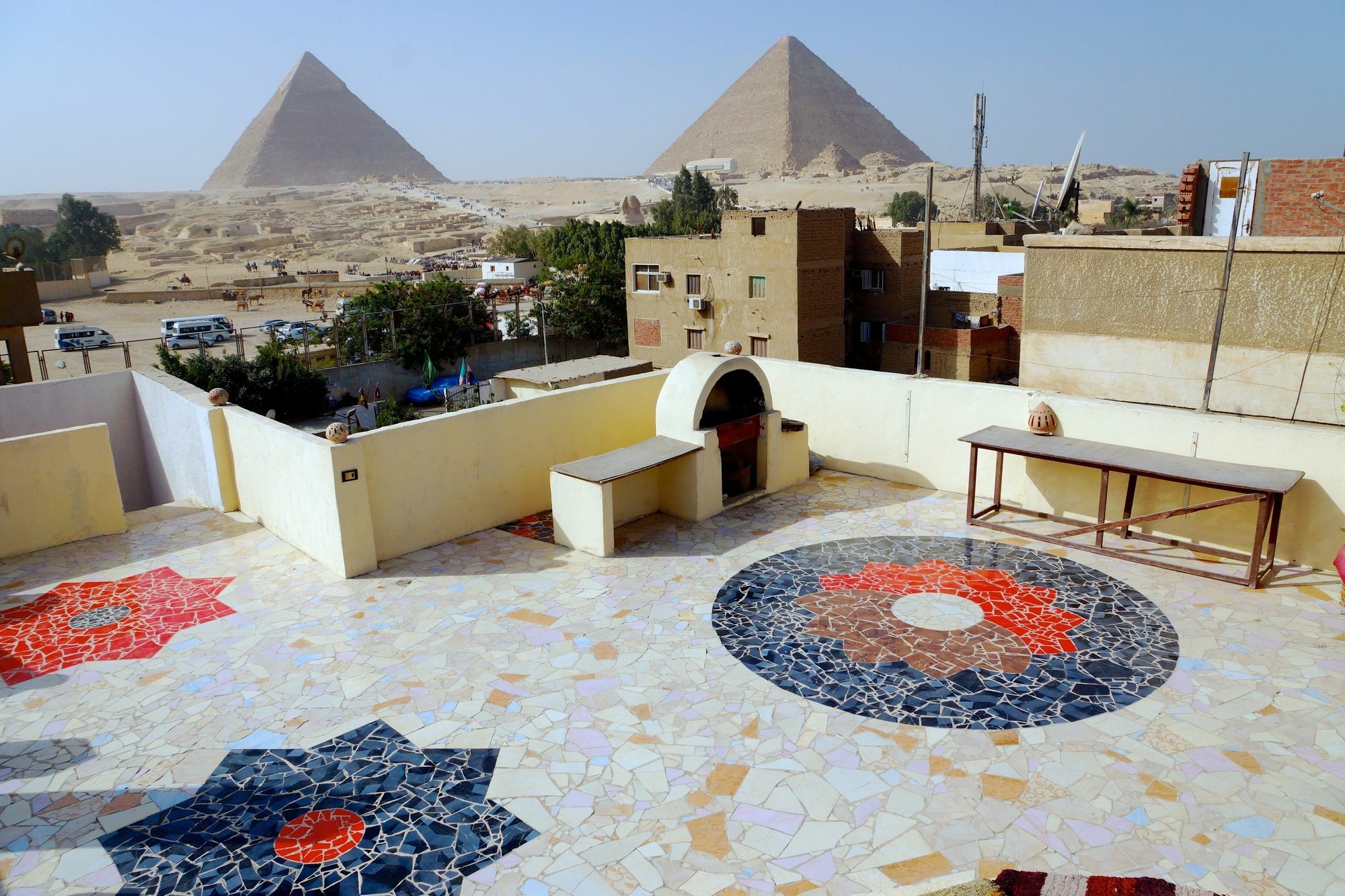 Pyramids Loft Homestay Kafret el-Gabal المظهر الخارجي الصورة